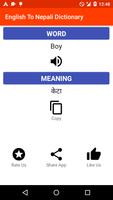 English To Nepali Dictionary imagem de tela 1