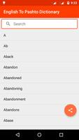 English To Pashto Dictionary Screenshot 2
