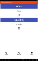 English To Swahili Dictionary imagem de tela 3