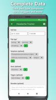 Headache and Migraine Tracker تصوير الشاشة 3