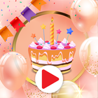 Make Birthday Video With Music icon