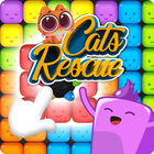 Cat Rescue - Bomb Box Blast Cubes ícone