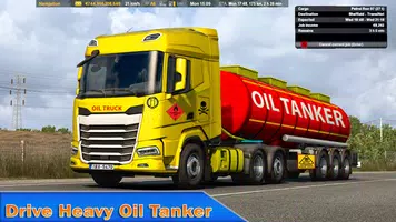 Euro Truck Racing Simulator 3d imagem de tela 5