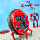 игра робот колесо паука APK