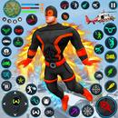Flying Ninja Rope Hero Crime APK
