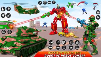 Army Bus Robot Car Game 3d Screenshot 3