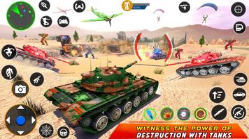 Army Bus Robot Car Game 3d скриншот 2