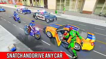 Army Robot Rope hero – Army robot games screenshot 6