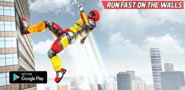 Bodyguard Robot Rope hero – Robot Crime Simulator