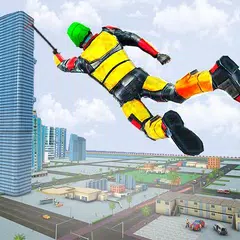 Descargar APK de Bodyguard Robot Rope hero – Robot Crime Simulator