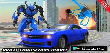 Drone Robot Car Transform Game