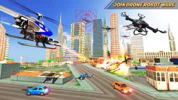 Drone Robot Car Transform Game screenshot 1