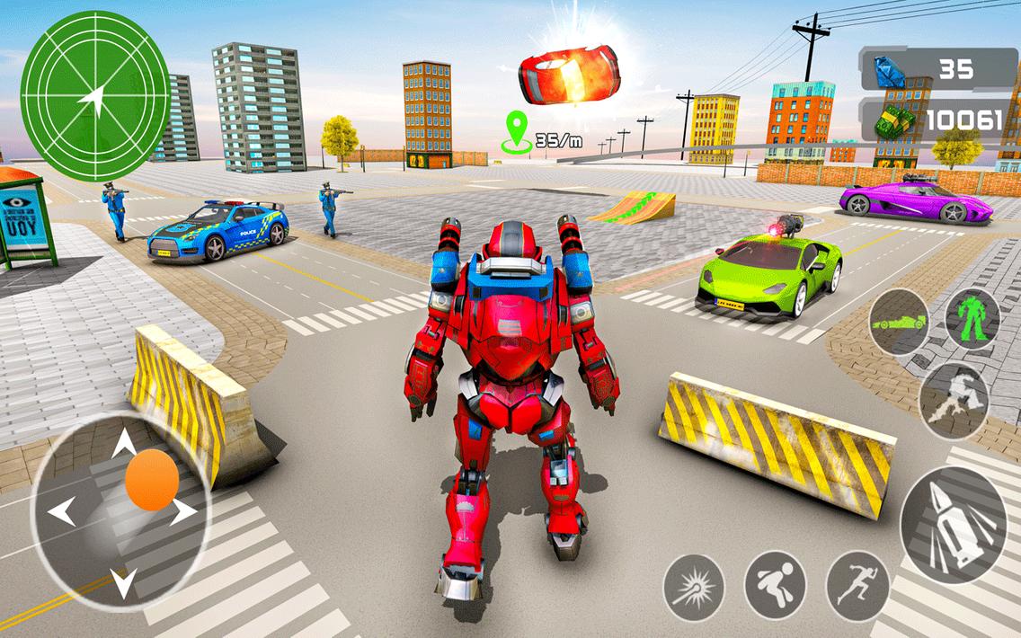 Jeux De Robot Qui Se Transforme En Voiture Jeu de voiture de robot dragon - Jeu de robot pour Android