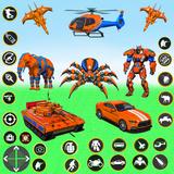 Spider Mech Wars - Robot Game آئیکن