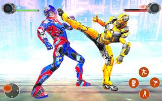 Ninja Robot Fighting Games – Robot Ring Fighting ภาพหน้าจอ 2