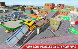 Oil Tanker Truck Parking Games – City Parking game ภาพหน้าจอ 2