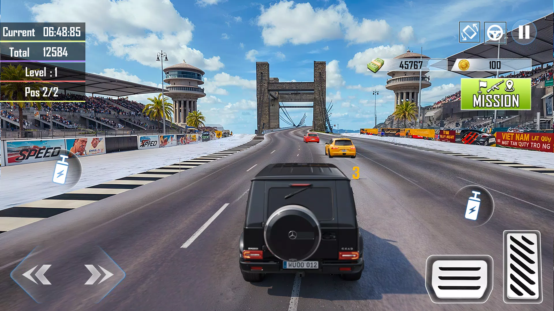 警车模拟 3D:警察追逐