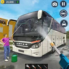 City Coach Bus Simulator 3D Icon