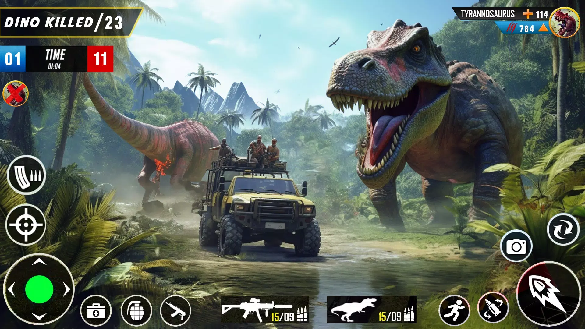 Download Jurassic Dinosaur: Dino Game android on PC