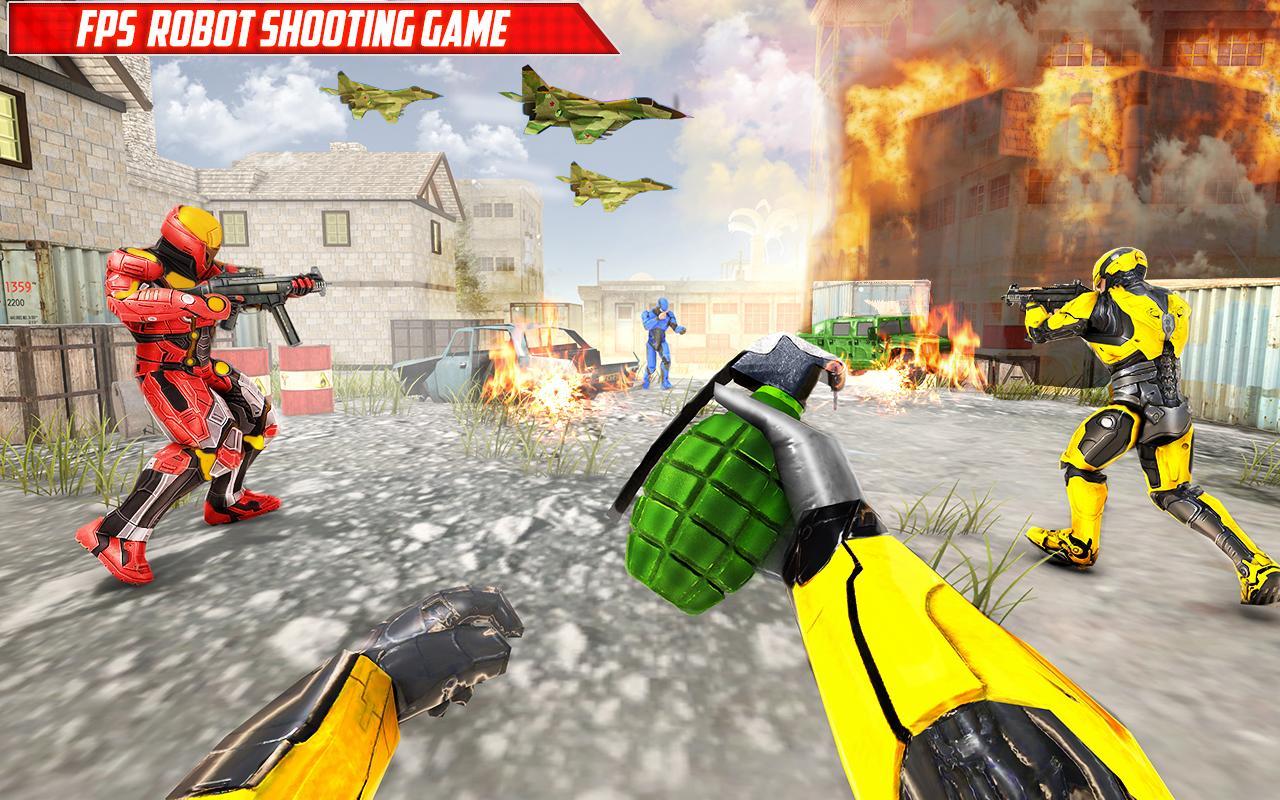 Android 用の ロボットfpsシューティングゲーム カウンターテロリストロボット Apk をダウンロード