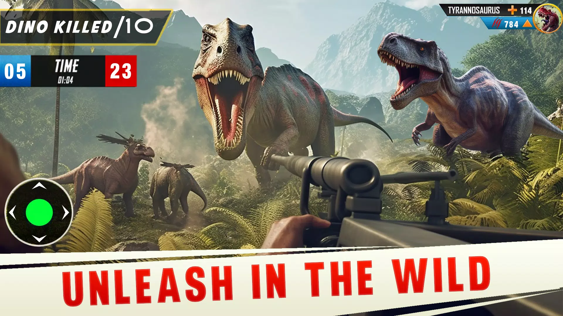 Cazadores de dinossauros Wild Wild Safari - Baixar APK para Android