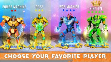 Game pertempuran cincin robot poster