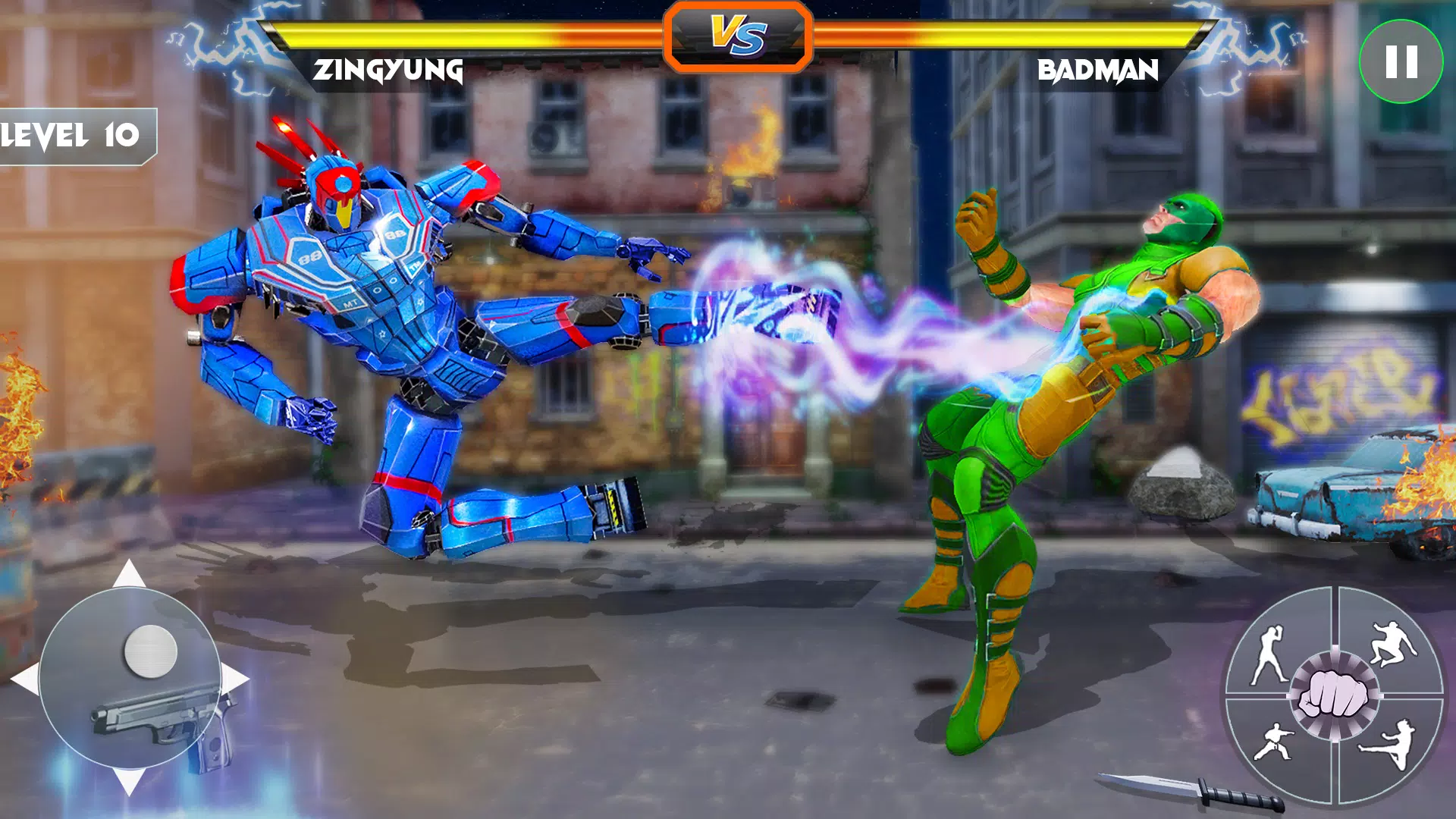 Robot Fight 3D Jogos de Luta Livre Arcade Fighter Real Simulator: Robôs de  guerra tiro missão de sobrevivência Batalha World of Robot jogo de luta  2018::Appstore for Android