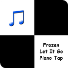 البلاط البيانو - Let It Go Frozen أيقونة