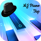 toque de piano MJ ícone