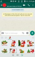 Latest Christmas Stickers App for Whats-app capture d'écran 2