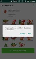 Latest Christmas Stickers App for Whats-app capture d'écran 3