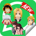 Stickers Anime Pour SMS icône