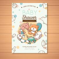 Tarjetas creativas de invitación de Baby Shower 스크린샷 1
