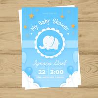 Tarjetas creativas de invitación de Baby Shower capture d'écran 3