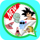 stickers de caricaturas memes APK