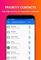 Priority Contacts ポスター