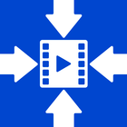 Reduce video size icon