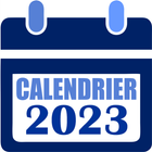 Calendrier 2023 en Français ikon