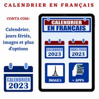 Calendrier 2023 en Français syot layar 1