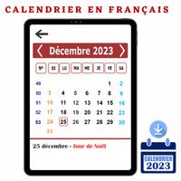 Calendrier 2023 en Français syot layar 2