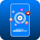 Software update: update apps simgesi