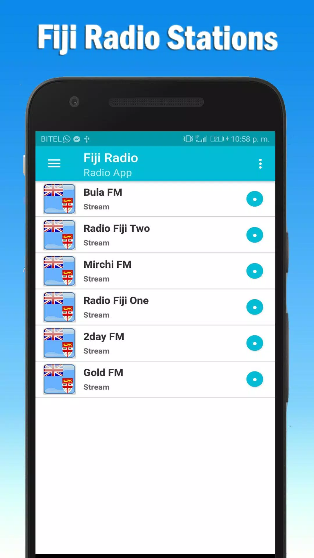 📻 Fiji Radio Stations Fm - Free APK for Android Download
