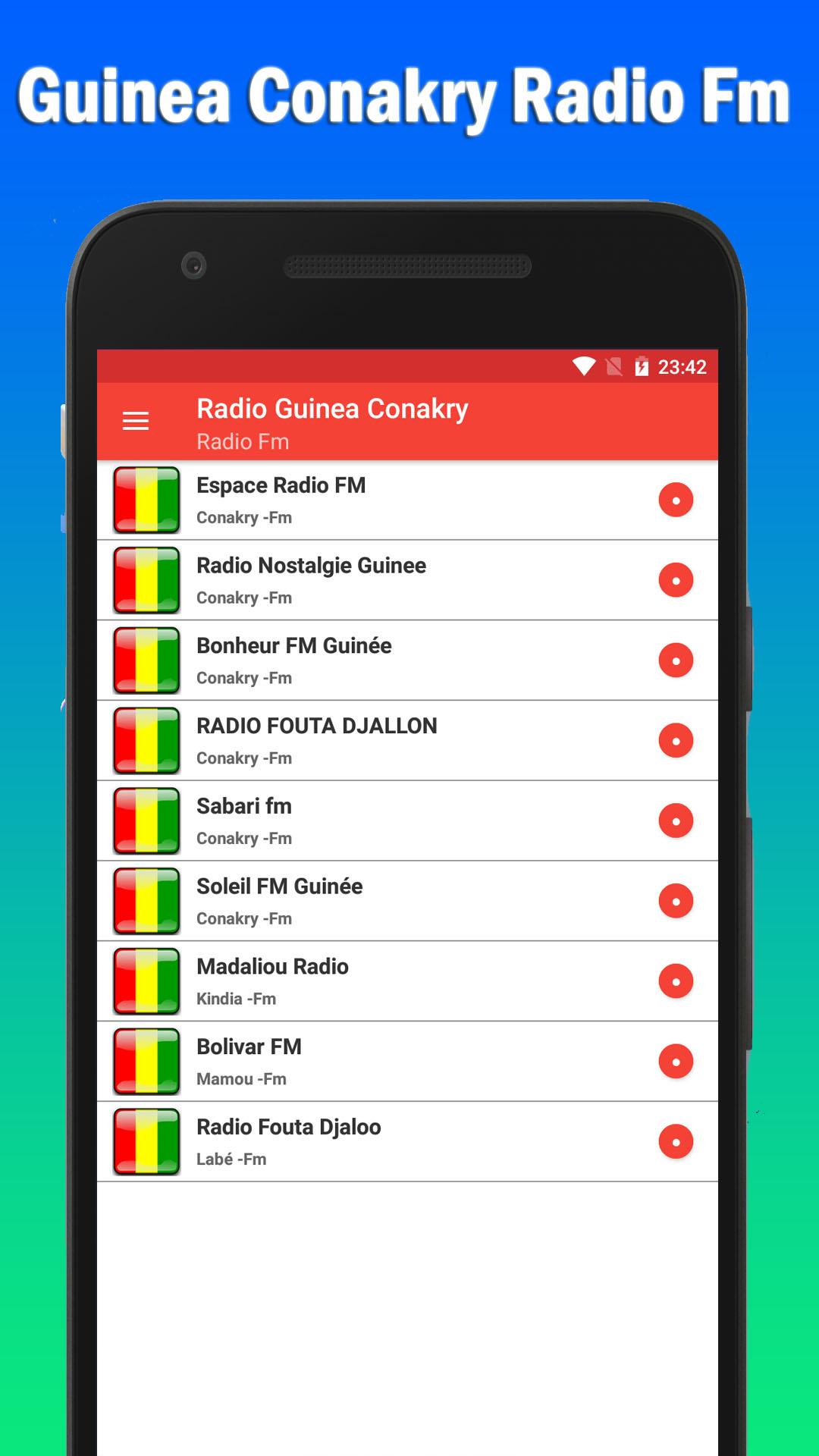 Descarga de APK de Radio Guinea Conakry online : Guinea Conakry Music para  Android