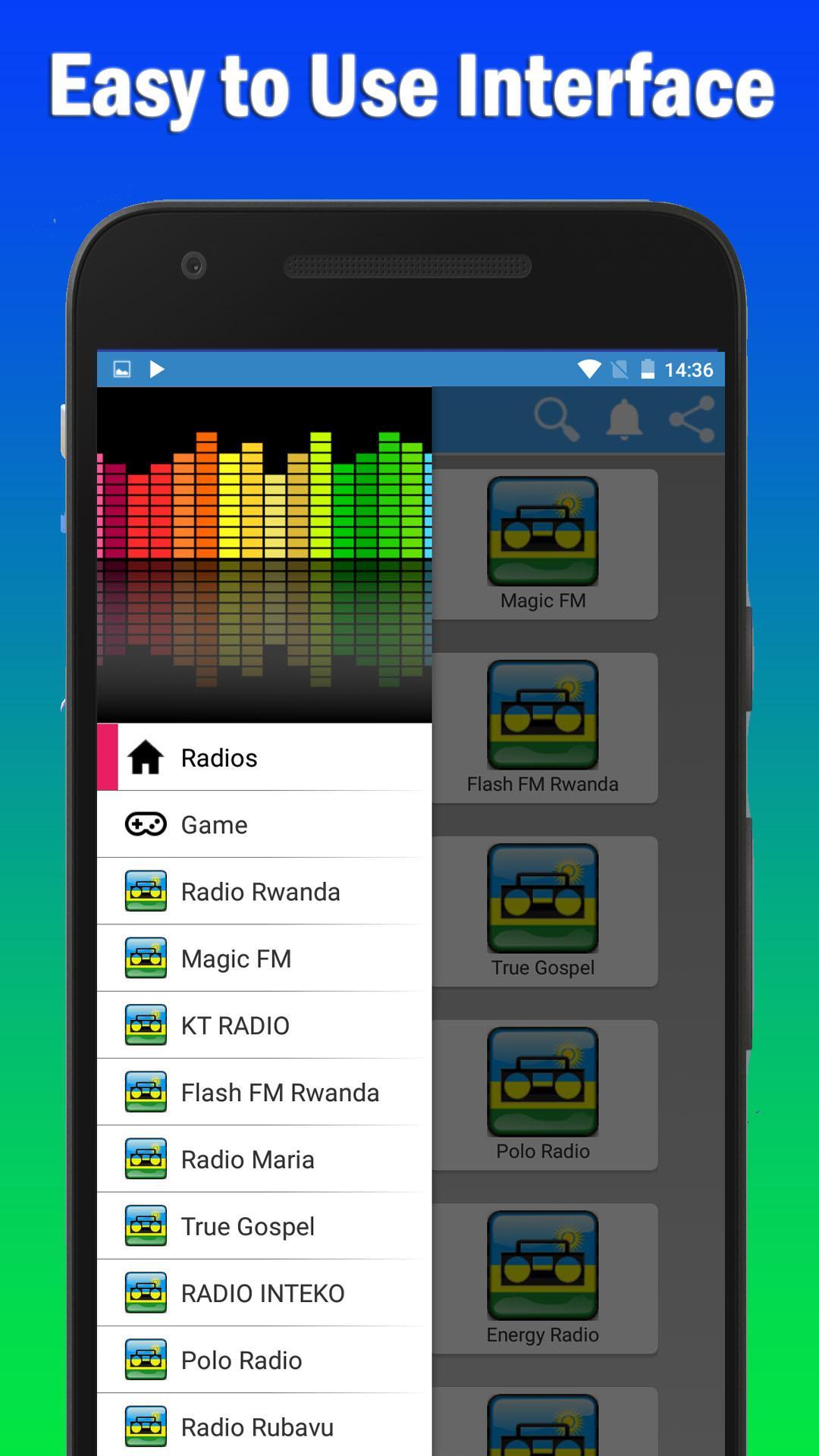 Rwanda Radio Stations Online 📻 FM - AM : Free APK for Android Download