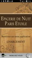 Epicerie de nuit Paris Etoile Affiche