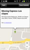 برنامه‌نما Moving Express Les clayes عکس از صفحه