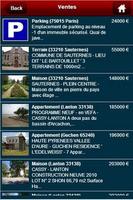 برنامه‌نما V. Baguès Immobilier عکس از صفحه