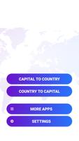 Capital Cities Quiz Game پوسٹر