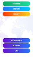 Capital Cities Quiz Game اسکرین شاٹ 1