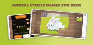 Animal Puzzle Games for Kids